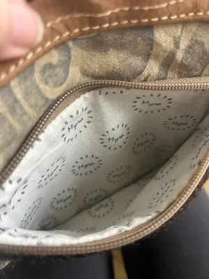 Myra Bag calf hair printed crossbody bag with leather accents western boho chic thumbnail 4