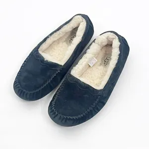 UGG AUSTRALIA Ansley Black Waterproof Water Resistant Suede Lined Slippers 7 thumbnail 7
