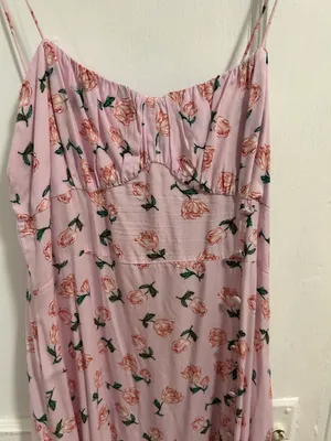 ZARA Midi Floral Dress thumbnail 2