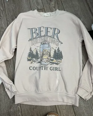 Bootbarn sweatshirt Tan thumbnail 1