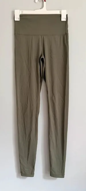 Gianni Bini Olive Green High Rise Leggings Size Small thumbnail 1