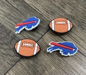 Crocs Buffalo Bills Football Team Charm For Shoe Charms - 4 Pieces thumbnail 2
