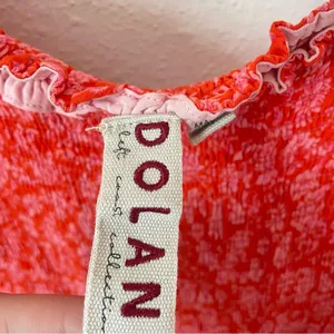 Anthropologie Dolan Stratton Smocked Floral Long Sleeve Midi Dress Size Medium thumbnail 5
