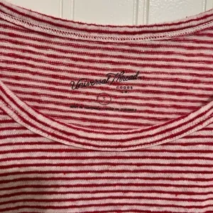 Universal Threads - Red and White Striped Top thumbnail 3