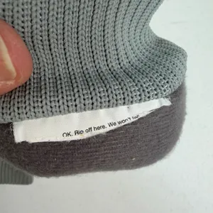 Burton Women L Snowboard Gloves DryRide Leather Button Detail Cream Tan Gray thumbnail 9