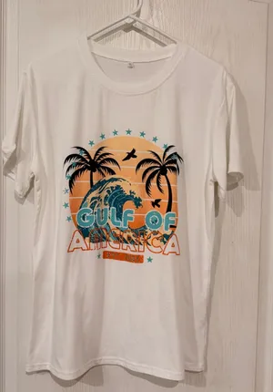 Gulf of America White Graphic Tee thumbnail 1