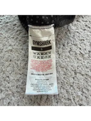 Gymshark Mesh Panel High-Waist Leggings Gray Nylon Elastane S Athletic Gym thumbnail 5