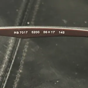 Ray-Ban Brown Frame Glasses frame and Ray Ban hard Case only thumbnail 7