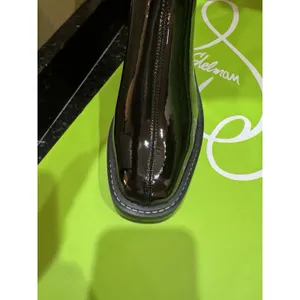 SAM EDELMAN Lydia Black Patent Knee Over the Boot Size 7 thumbnail 6