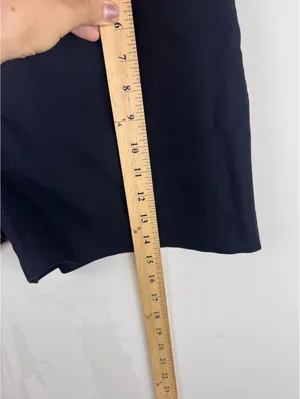 Zara Women’s Black High Waisted Tailored Shorts Size S Minimalist Office Chic thumbnail 11
