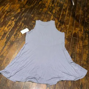 Athleta Santorini Thera loungewear weekender 2x gray dress thumbnail 3