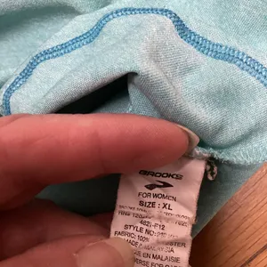 Brooks Teal Racer back running tank top Extra Large thumbnail 6