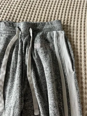 Hollister Heather Gray Knit sweatpants thumbnail 2