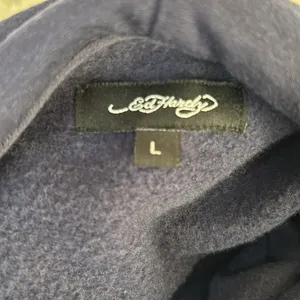 Ed Hardy Broken Hearts Fairytales Navy Hoodie thumbnail 6