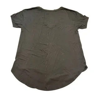 Abercrombie & Fitch V-Neck Soft A&F Drapey in Black, Size M thumbnail 3