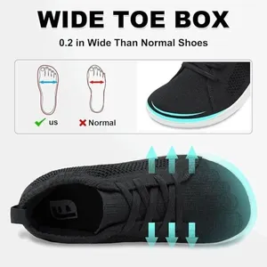 NEW JOINFREE Women's Minimalist Walking Shoes Wide Toe Barefoot Shoes Zero thumbnail 4