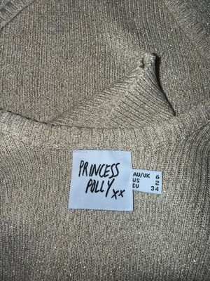 Princess Polly Broder Backless Top Gold thumbnail 4