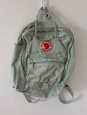 Fjallraven Kanken Classic Backpack Sage Green Vinylon F School Travel Bag thumbnail 1