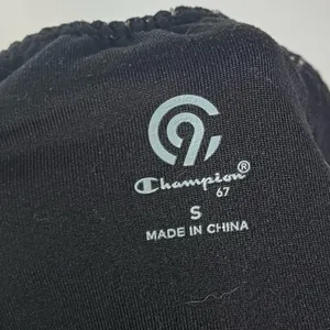 Champion Black Mid‎ Rise Compression Layered Athletic Running Shorts S thumbnail 4