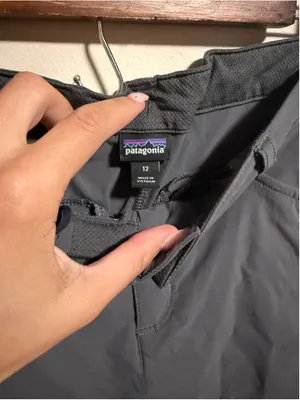 Patagonia Quandary Hiking Outdoor Shorts Forge Gray Dark 5"- Size 12 Women thumbnail 2