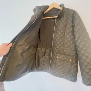 Lucky Brand Women's Quilted Army Green Insulated Winter Jacket - Large thumbnail 5