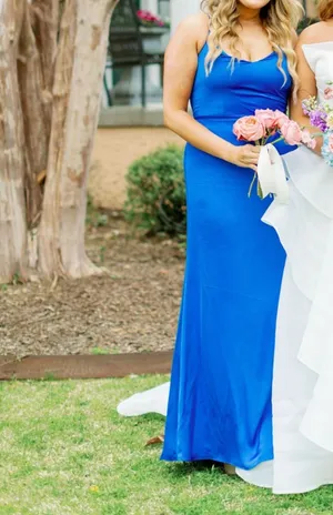 Birdy Grey Bridesmaid Dress Blue thumbnail 5