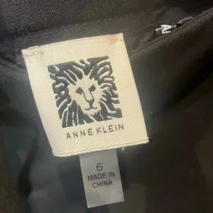 Ann Klein Mid-rise Black Pleated Front Dress Pants Straight Sz 6 NEW #778 thumbnail 9