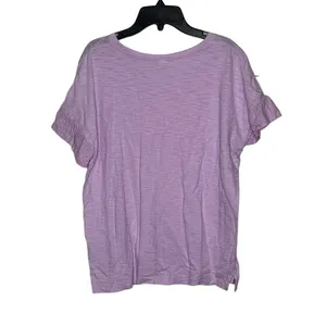 Old Navy Womens T-Shirt Top‎ Size Small Light Pink SS 100% Cotton Pullover thumbnail 6