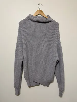 Aritzia Wilfred 100% Merino Wool Montpellier Jumper Turtleneck Mockneck Small thumbnail 2