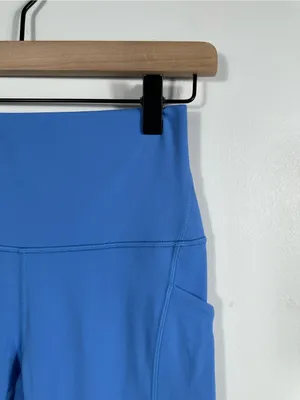 Lululemon Align High‎ Rise Pant Pockets 25” Size 6 Blue Nulu Leggings thumbnail 7