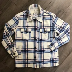 Gap Plaid Flannel Jacket and Scarf Duo thumbnail 4