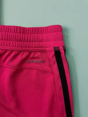 🏋🏻‍♀️ Adidas Athletic Shorts in Hot Pink w/ Black Stripes | Women’s Sz Sm thumbnail 5