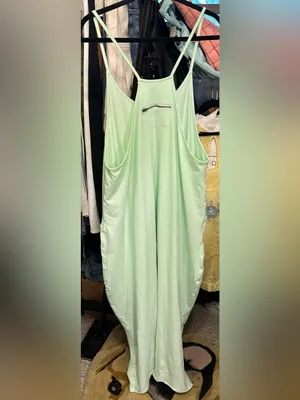 NWT Free People FP Movement Hot Shot Onesie - pistachio mint green - XL thumbnail 8