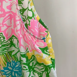 Lilly Pulitzer size medium silk top thumbnail 8