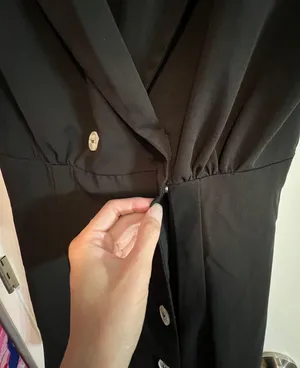 Vest dress Black thumbnail 7
