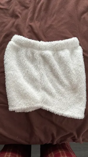 SheIn Women size small shirt furry shorts thumbnail 2