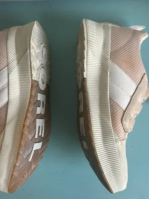 Sorel Women's Out N About III Low Waterproof Sneaker Size 8 in Nova Sand/Chalk thumbnail 9