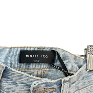 White Fox Boutique Hurt Feelings Denim Shorts Powder Blue Wash Size‎ XXS thumbnail 7