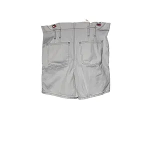 Free People Women's Shorts Denim Button Fly High-Waisted Cotton White‎ Size 2 thumbnail 6