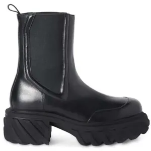 NEW Black Tractor Motor Leather Boots, Size 38 NEW in Box $1,325 thumbnail 4