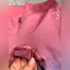 Gymshark blue pink bike workout shorts thumbnail 4