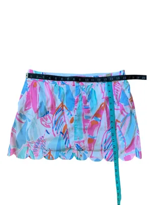 Lilly Pulitzer Buttercup Scalloped Skort Size 8 Sailboats thumbnail 4
