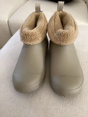 Hunter Women’s In/Out Faux Shearling Lined Boot, Allo Tan, Size UK9/US11, NWT thumbnail 4