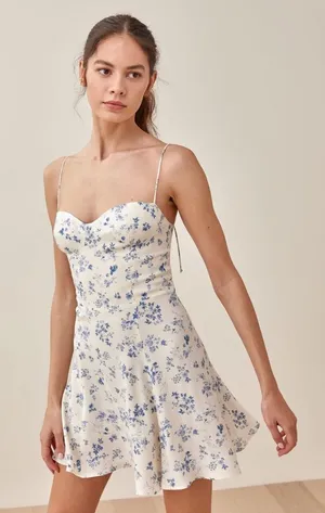 Reformation Saskia Mini Dress thumbnail 1
