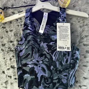 335. Lululemon sz 4 swift speed cropped tank b/c cup thumbnail 4