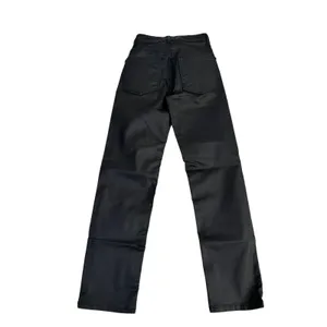 Free People We The Free Pacifica High Rise Slim Straight Leg Faux Leather Y2K‎ thumbnail 3