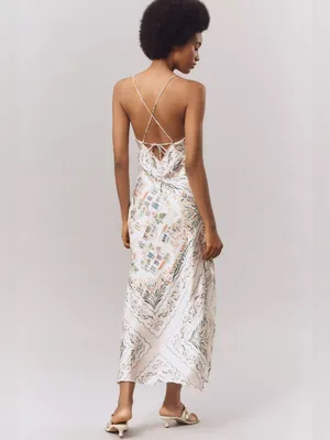En Saison Alaia Sleeveless Slip Maxi Dress $128 Size Small thumbnail 3