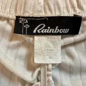 Rainbow Sandals Rib Knit Ruched Seam Biker Shorts thumbnail 2