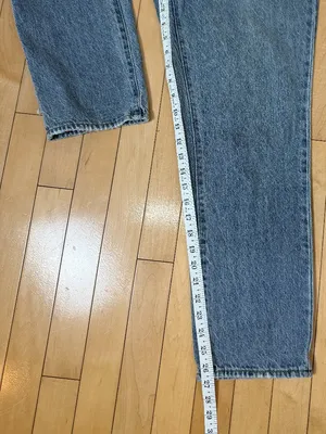 PACSUN High Rise Straight Denim Jeans Acid Wash 90's Size 26 thumbnail 5
