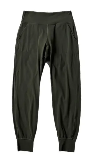 Lululemon Align Jogger 28" Dark Olive Green Nulu High Rise Pants Size 6 thumbnail 1